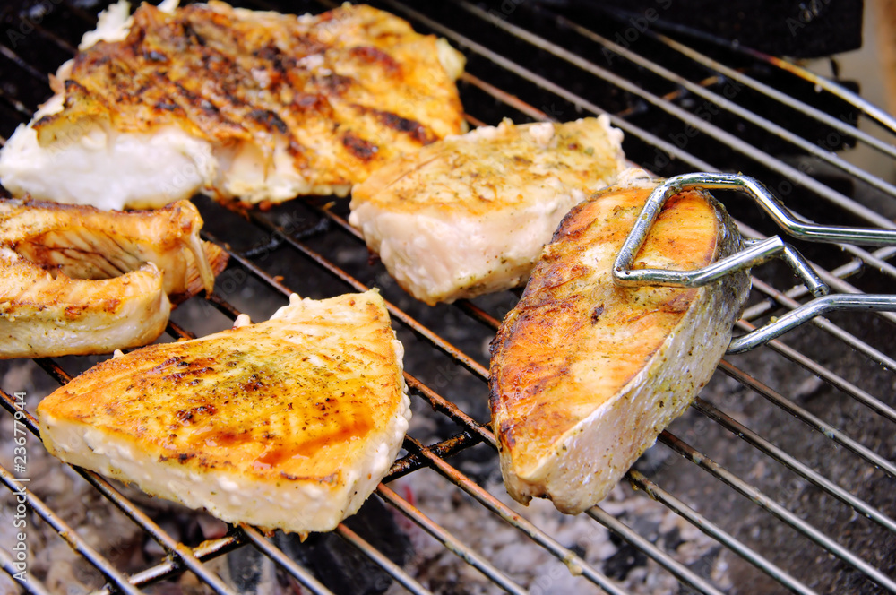 Grillen Fischsteak - grilling steak from fish 17 Grillen Fischsteak - grilling steak from fish 17