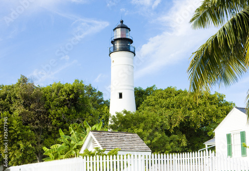 The Key West Lighthouse, Florida Keys, Florida, USA © Richard Semik