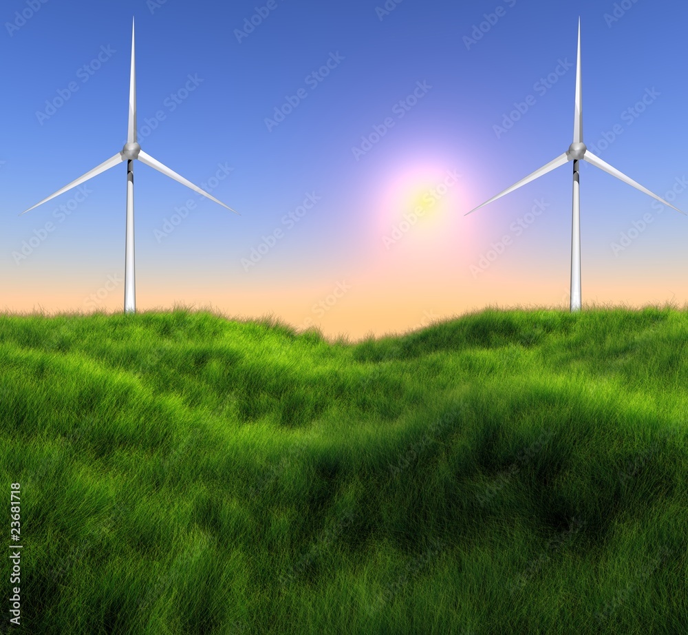 two windmills two windmills