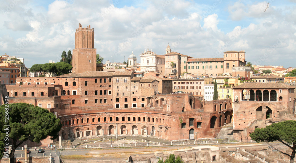 Trajan's market and Fori Imperiali