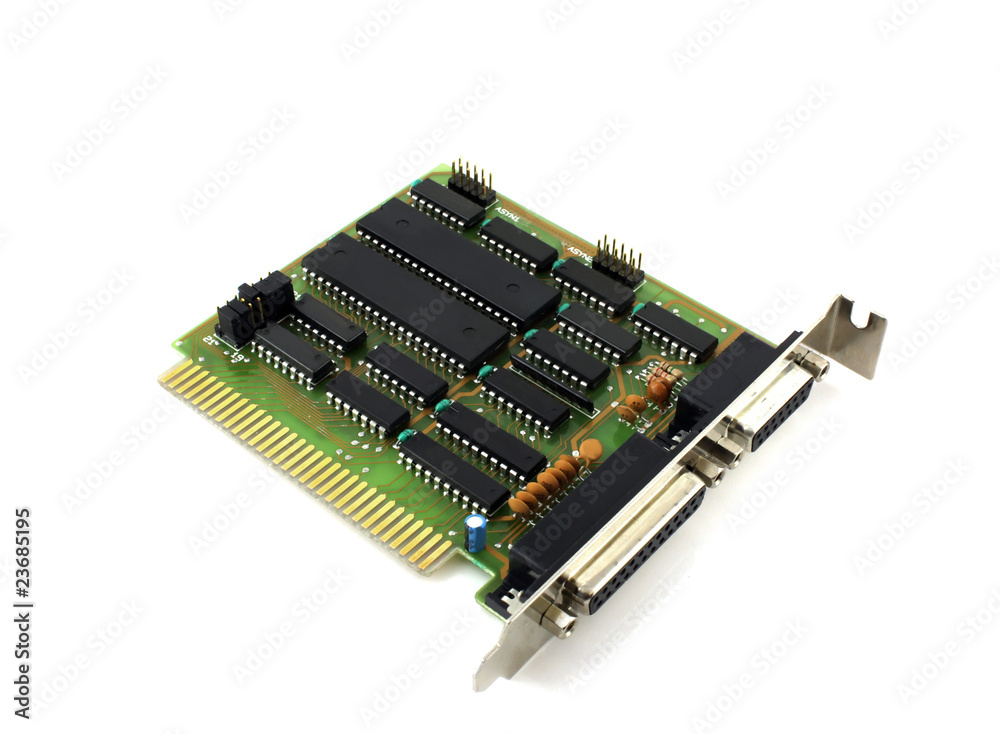 Old controller card for computer Old controller card for computer