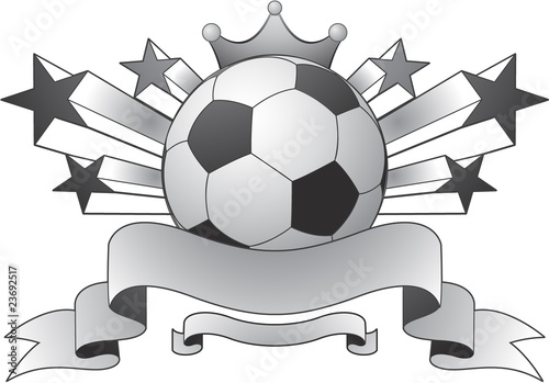 Vector soccer logo