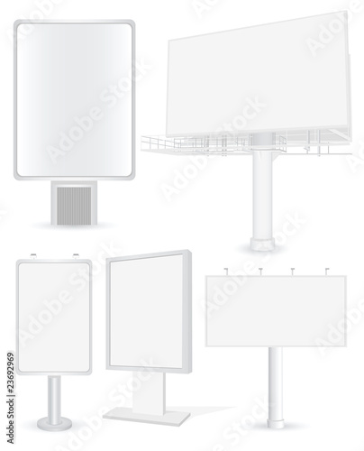 Outdoor advertising construction