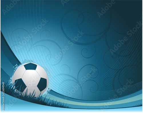 Vector soccer background