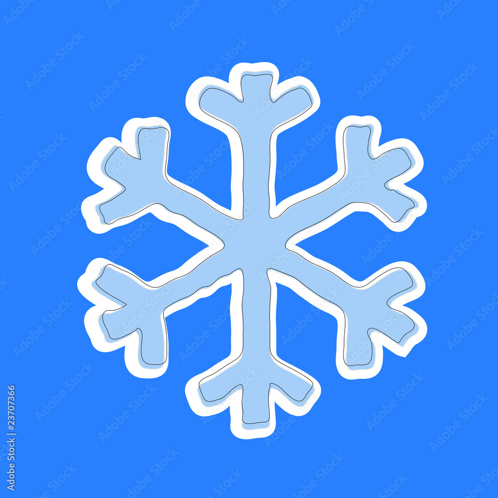 Obraz premium Clipart Ice