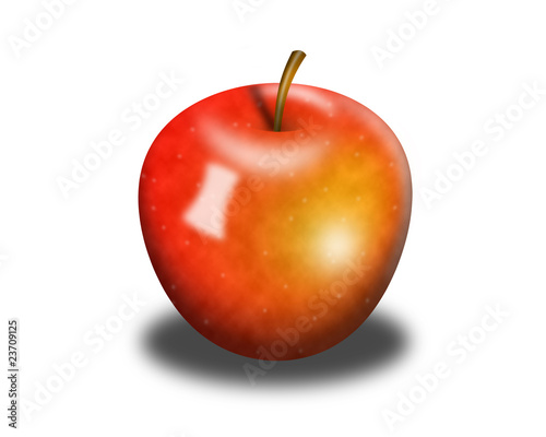 czerwone jabłuszko