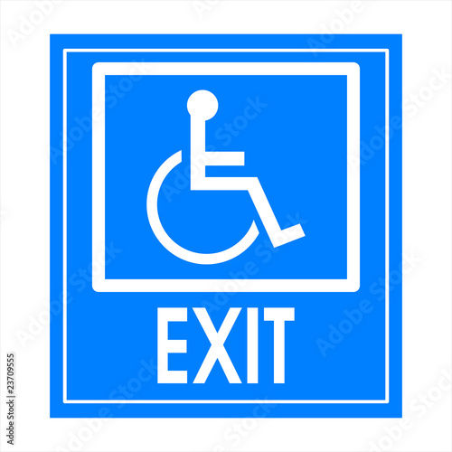 Handicap sign