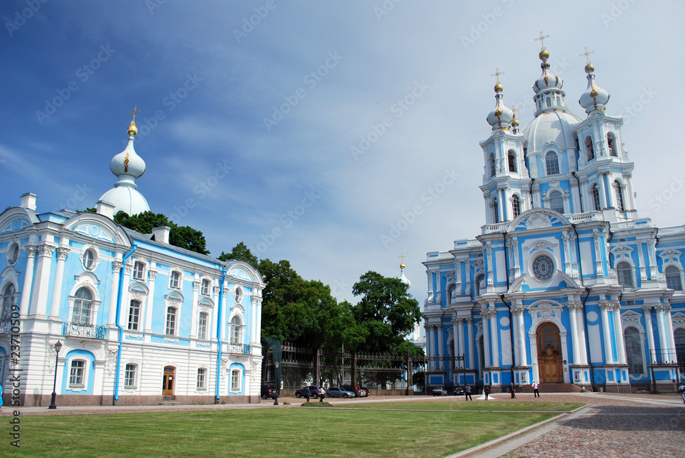 Place de la cathédrale de Smolny