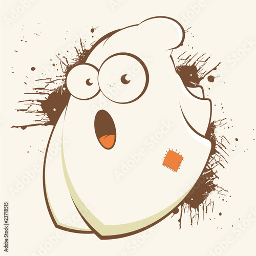 geist gespenst cartoon vintage gruselig