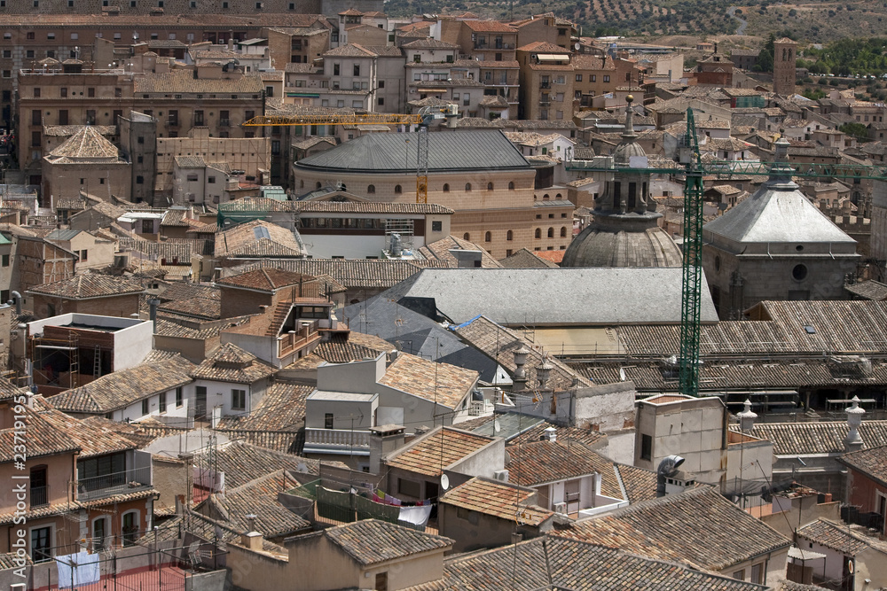 Città medievale, vista aerea