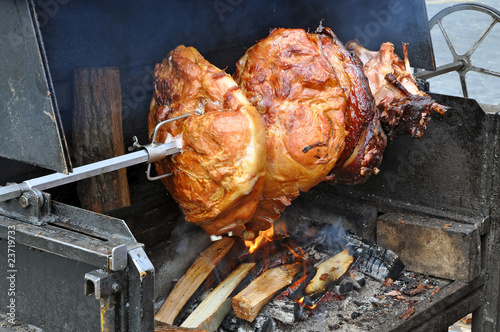 3635 - Gegrillter Schinken