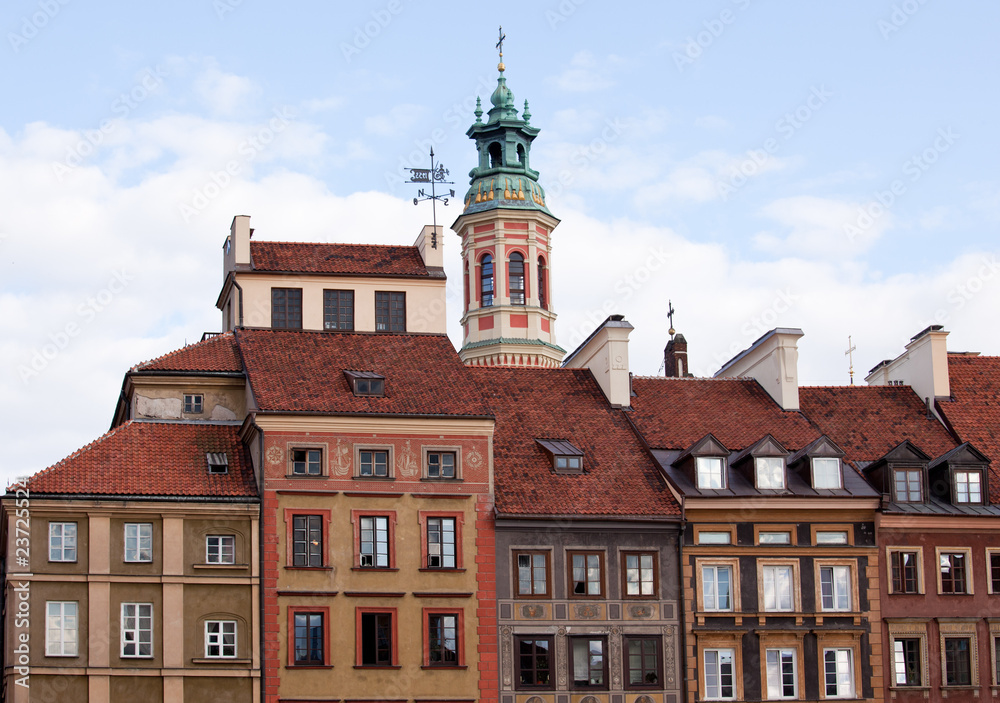 Obraz premium Stare Miasto w Warszawie