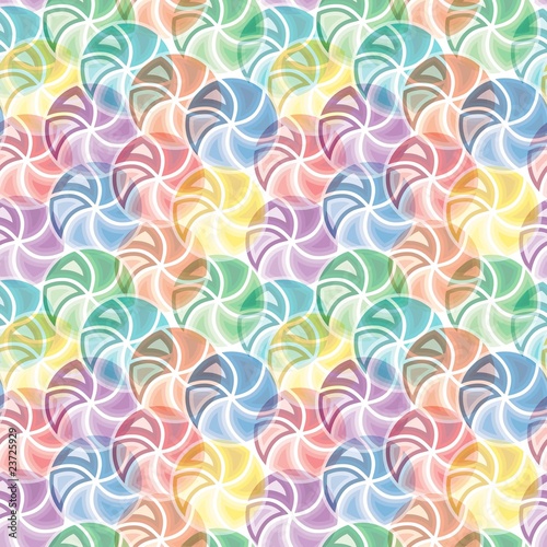 Seamless vivid swirl pattern
