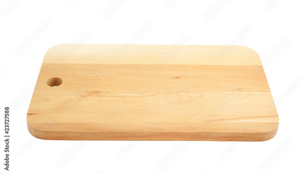 Cutting board isolated on a white background Cutting board isolated on a white background