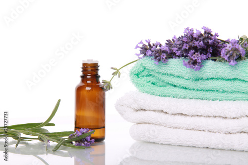 Aromatherapy oil and lavender