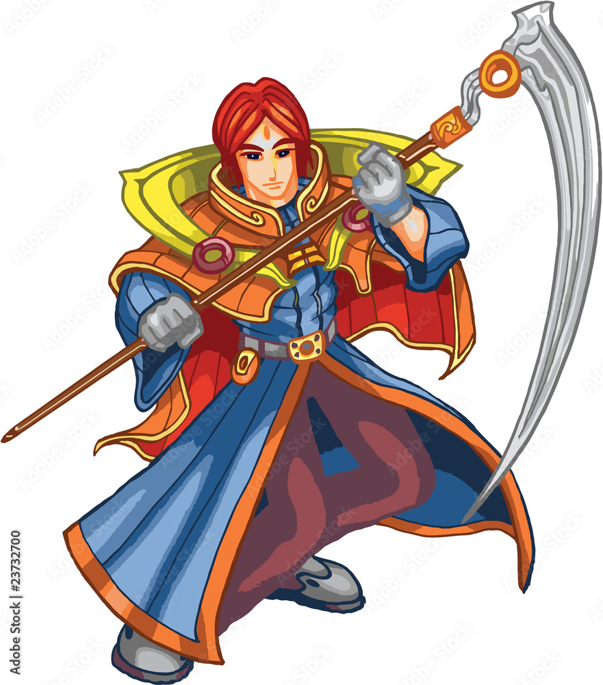 Obraz premium warrior prince