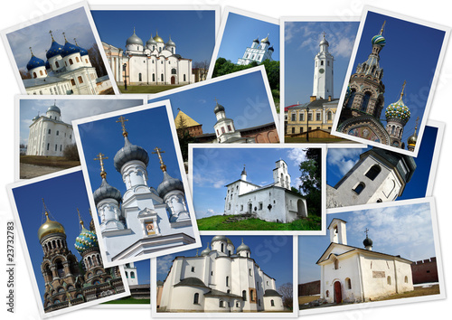 Ancient orthodox churches photo