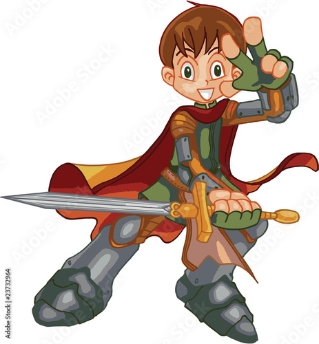 warrior kid