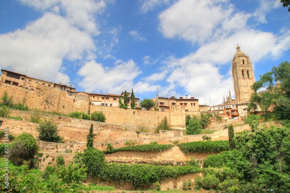 Segovia, barrio judío y catedral