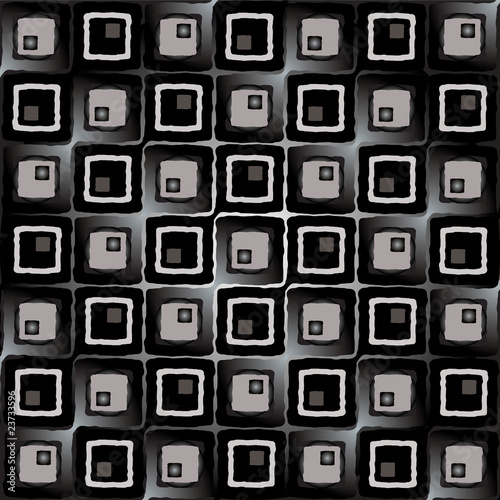 silver linked square background