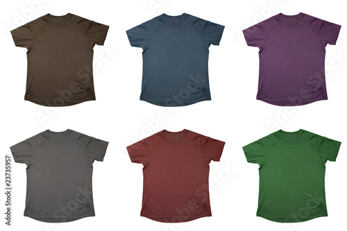 Six t-shirts