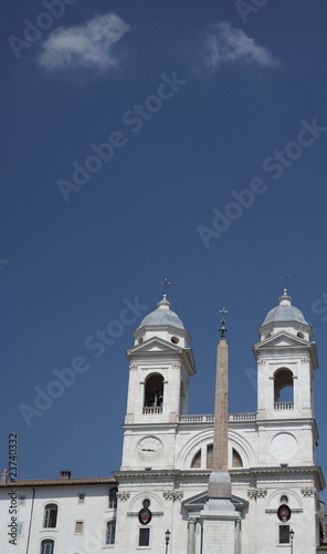 Roma, Trinità dei Monti (part.)