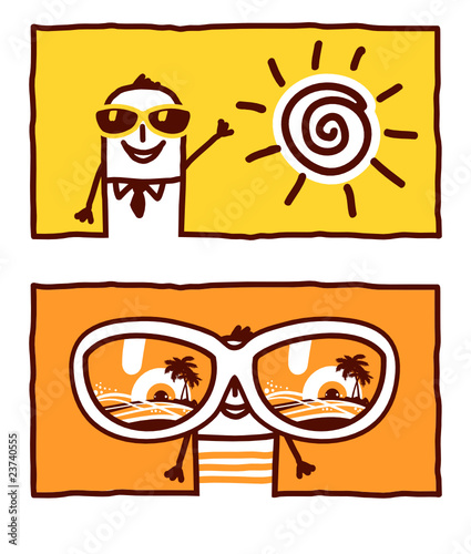 summer  holidays   sunglasses