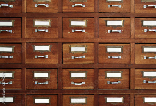 tagged drawers photo