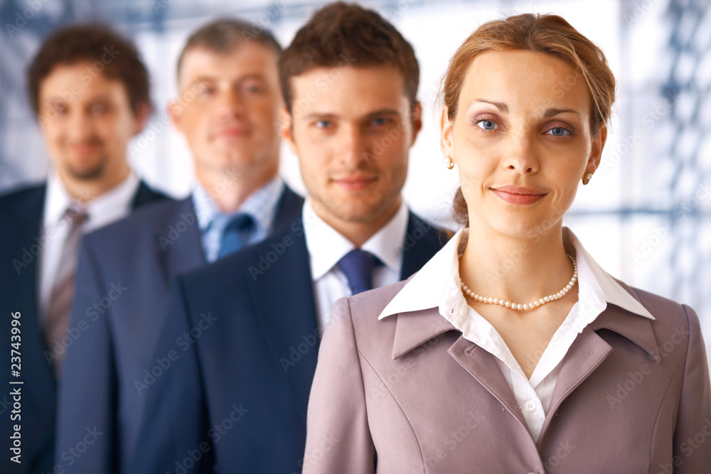 Row Of Business People Row Of Business People