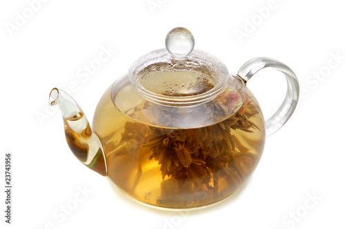 Glass teapot