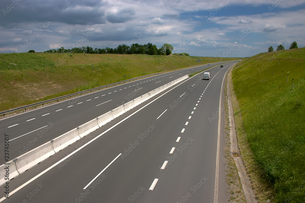 Four lane highway Four lane highway