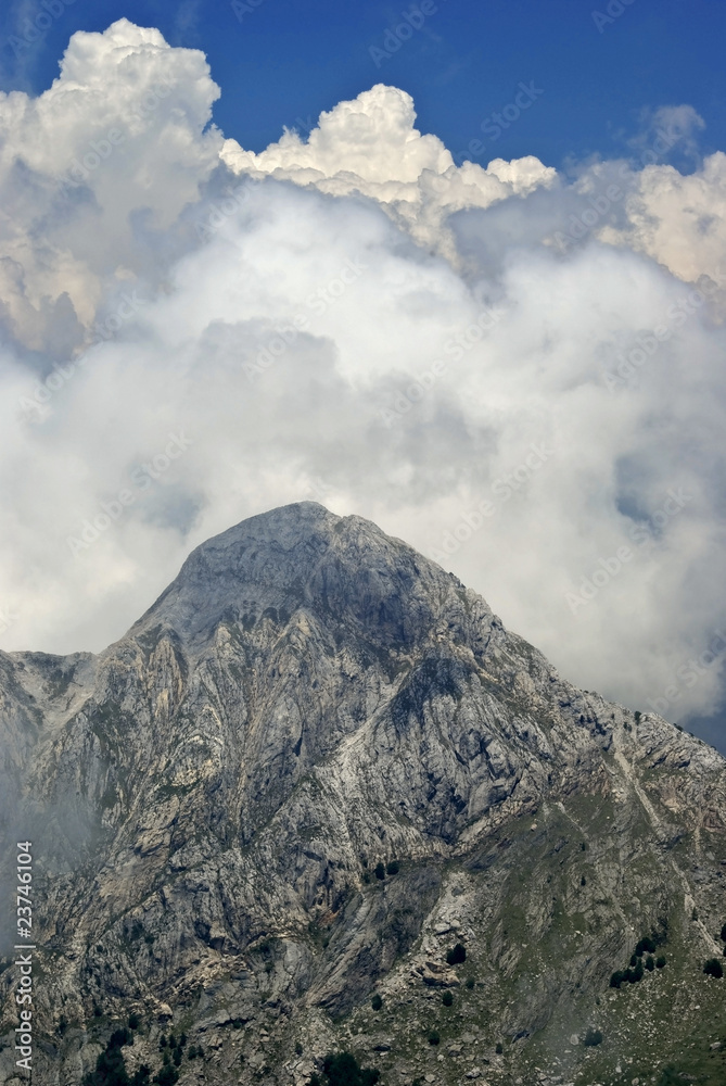 Alpi Apuane, il Pizzo d'Uccello