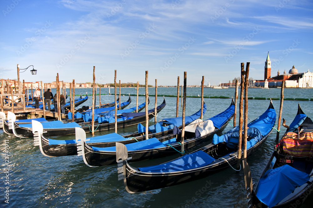 Gondola Parking, Venice