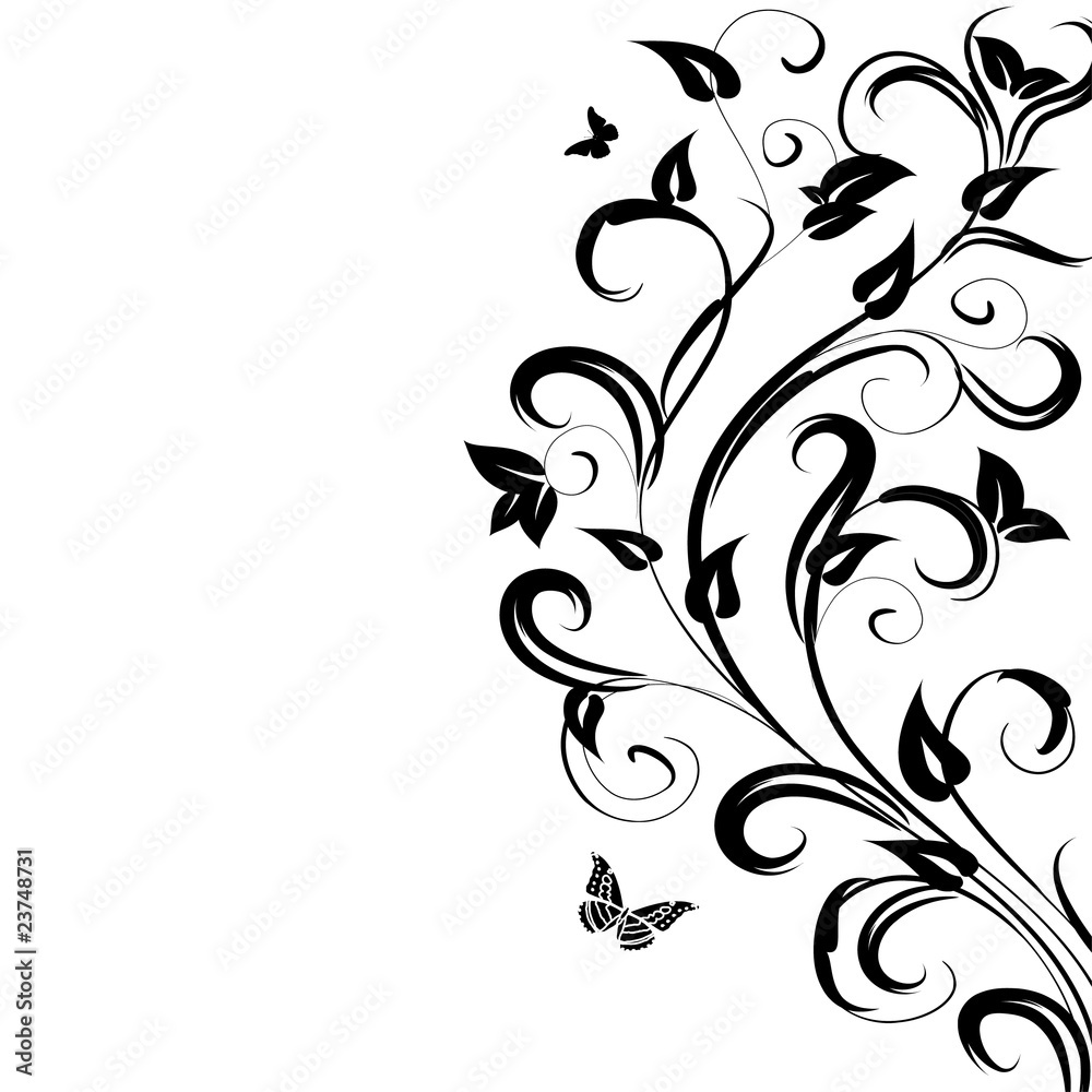 pattern floral branch