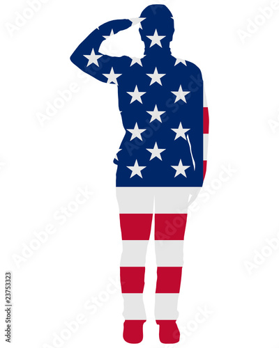 Amerikanischer Salut