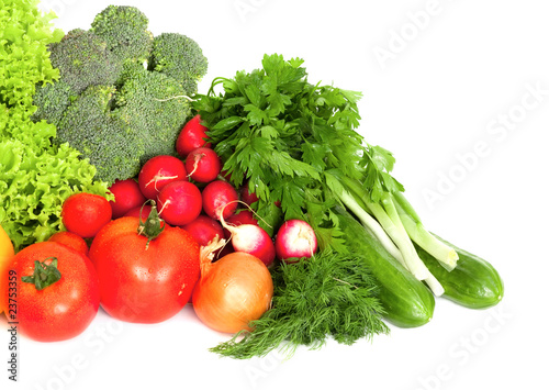 mix of fresh vegetables