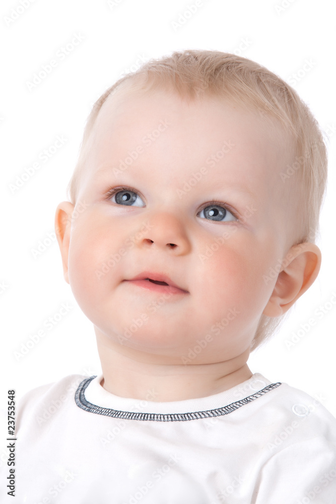 bright closeup portrait of adorable baby bright closeup portrait of adorable baby