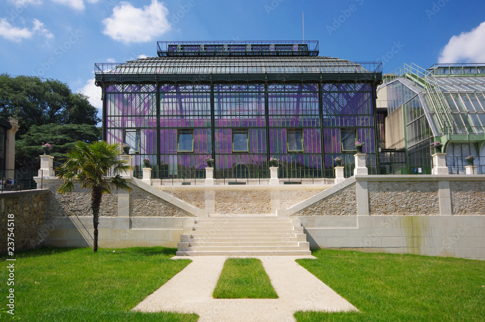 Naklejka premium Paris, serre du jardin des plantes