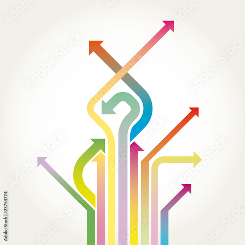 arrows background vector illustration