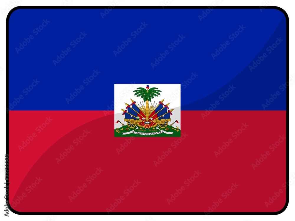 Fototapeta premium drapeau haïti haiti flag