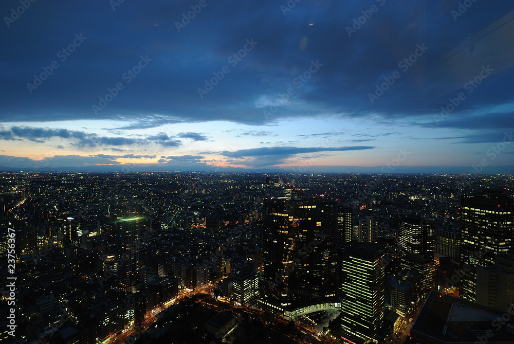 Night Tokyo City