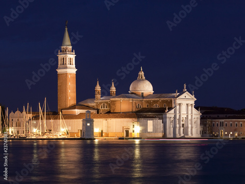 venedig, San Giorgio Maggiore bei Nacht photo