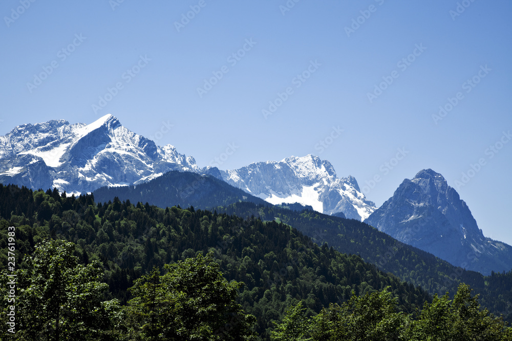 Wetterstein mountain range