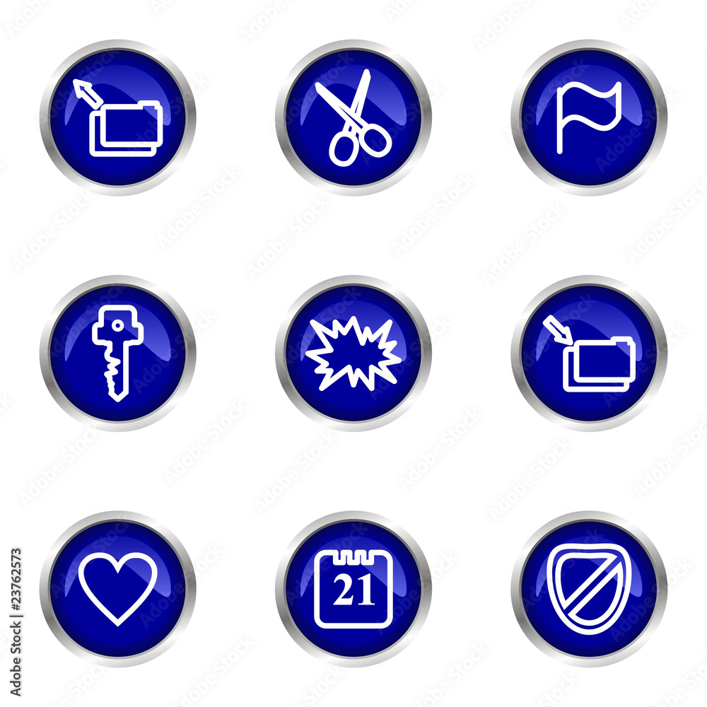 Glossy icon set Glossy icon set