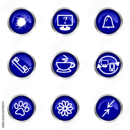 Glossy icon set