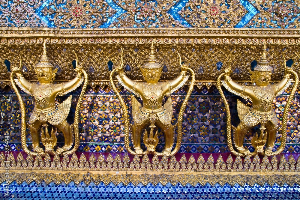 Golden Garuda at Wat Phra Keao Temple in Grand Palace