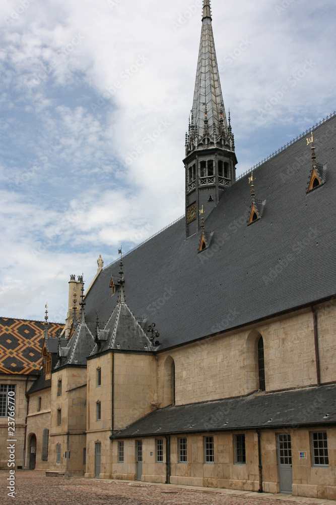 Fototapeta premium Hospices de Beaune, la tour