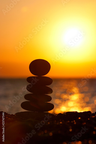 Photography zen stones