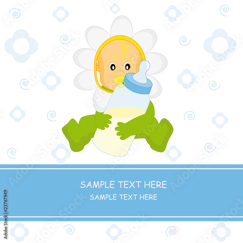 Tarjeta postal infantil