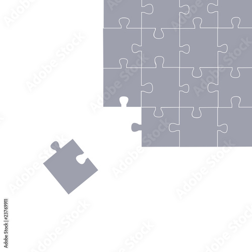 puzzle grau